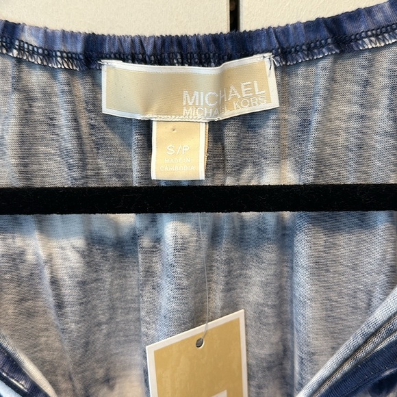 NWT Michael Kors Tie Dye Sleeveless Top - Picture 3 of 7